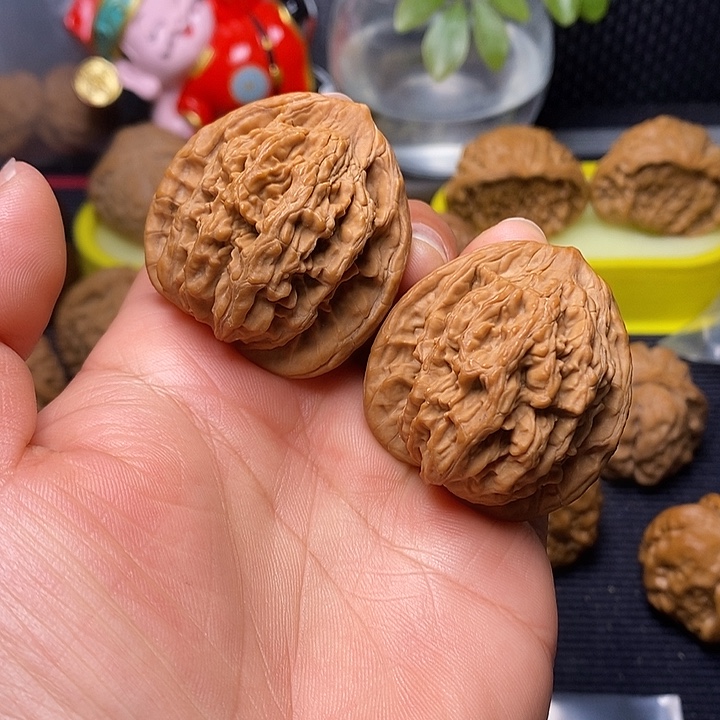 M***K核桃手把件39麦虎38