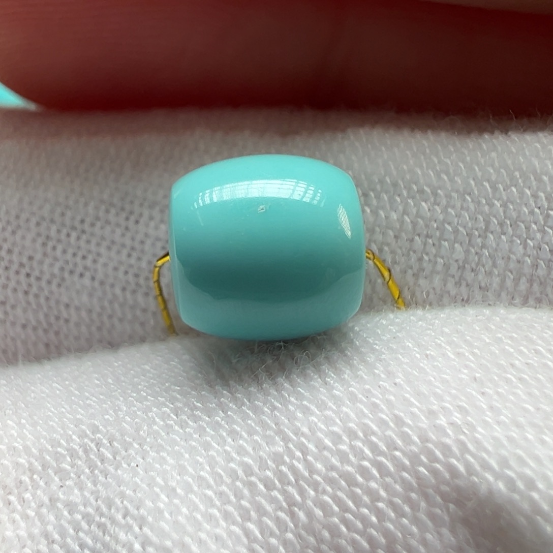 绿松石未镶嵌配饰7.2*7.3mm