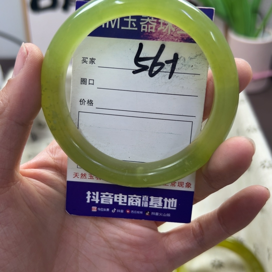 蛇纹石玉手镯未镶嵌320