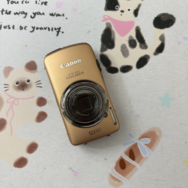 95新 Canon/佳能 IXUS200is数码相机网红ccd二手产品售出no退换