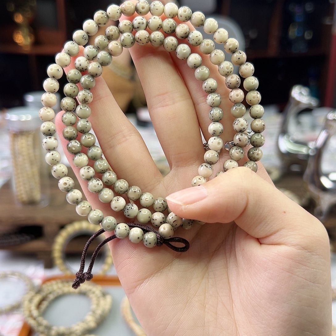 鸳***水吊坠星月菩提Ll.6小龙蛋 正月 数星星 小冰糖