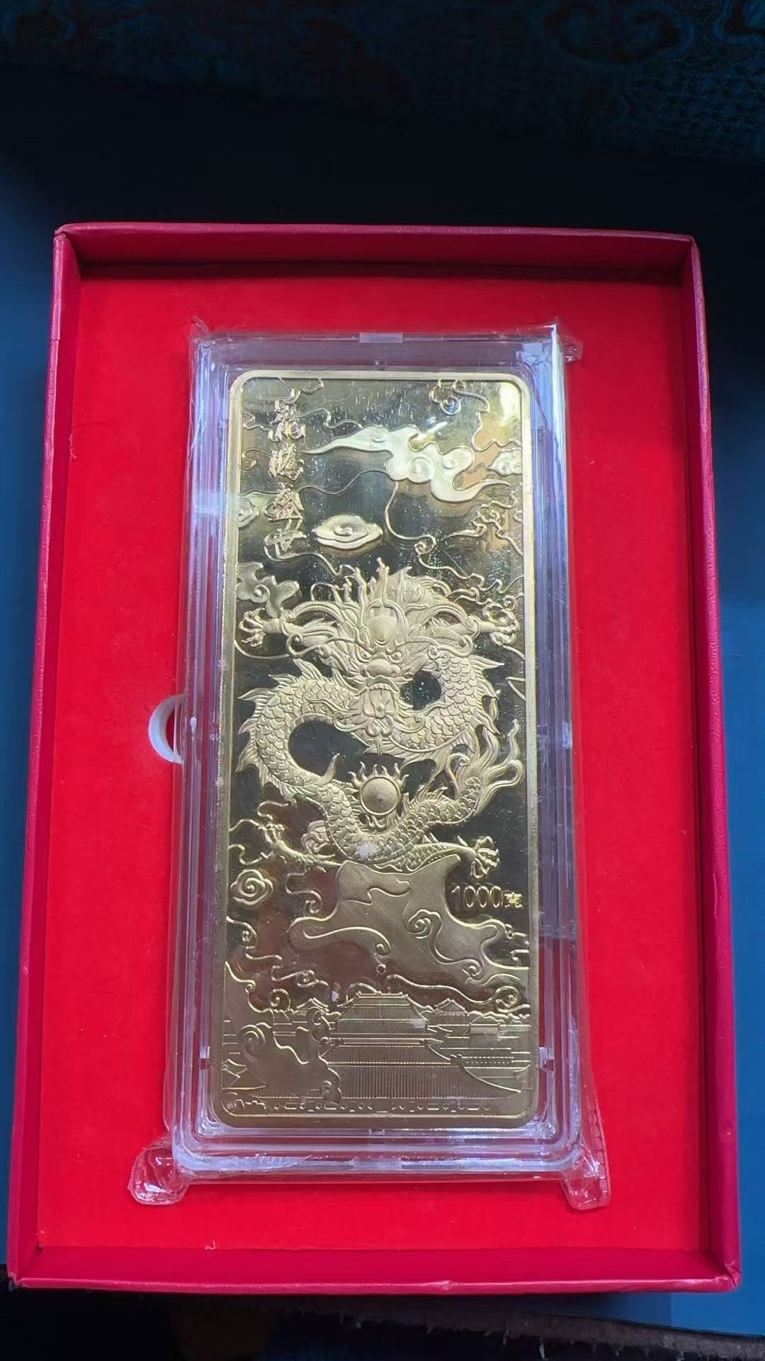 特色摆件特色摆件L-110鎏斤龙砖