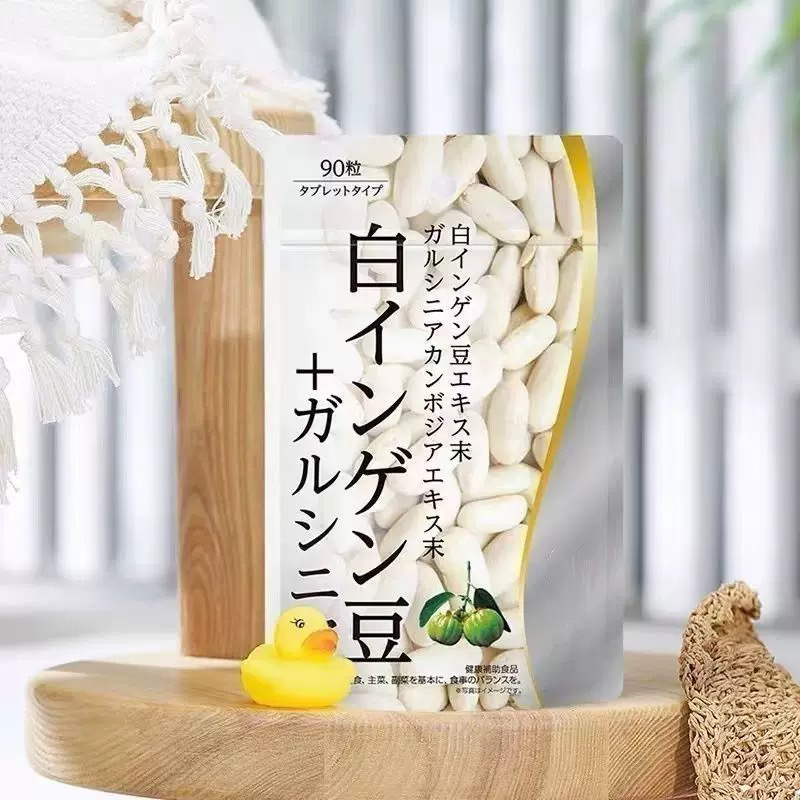 日本直采白芸豆藤果片压片糖90粒/袋 k糖