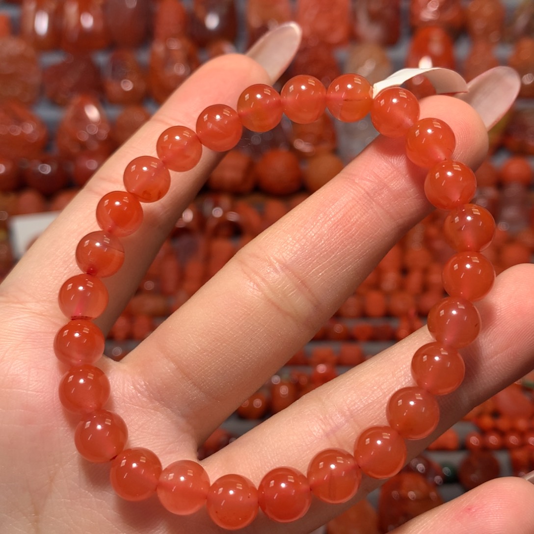 【闪购商品】未镶嵌单圈7+南红玛瑙