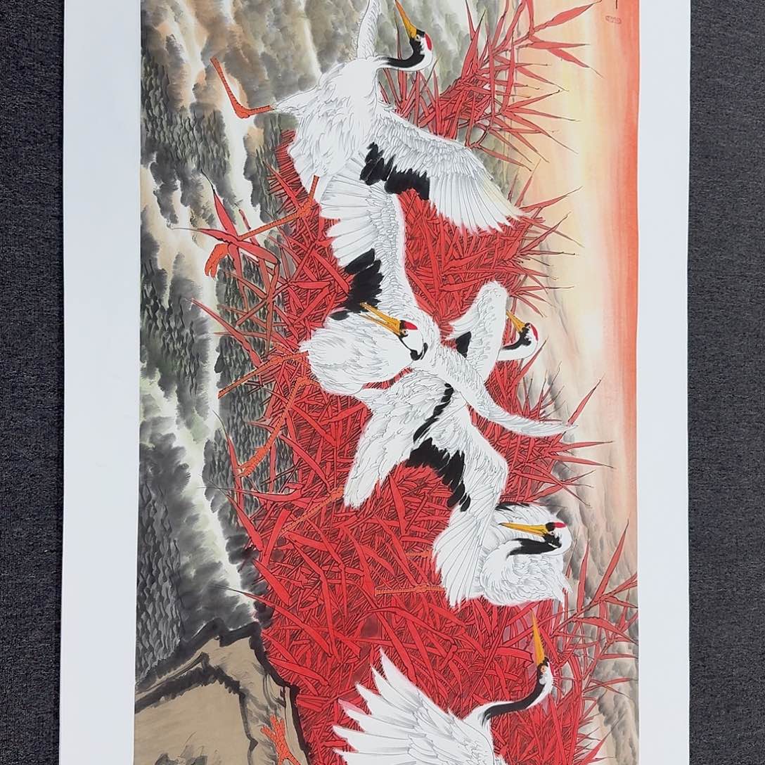 国画多次参加国内外重大