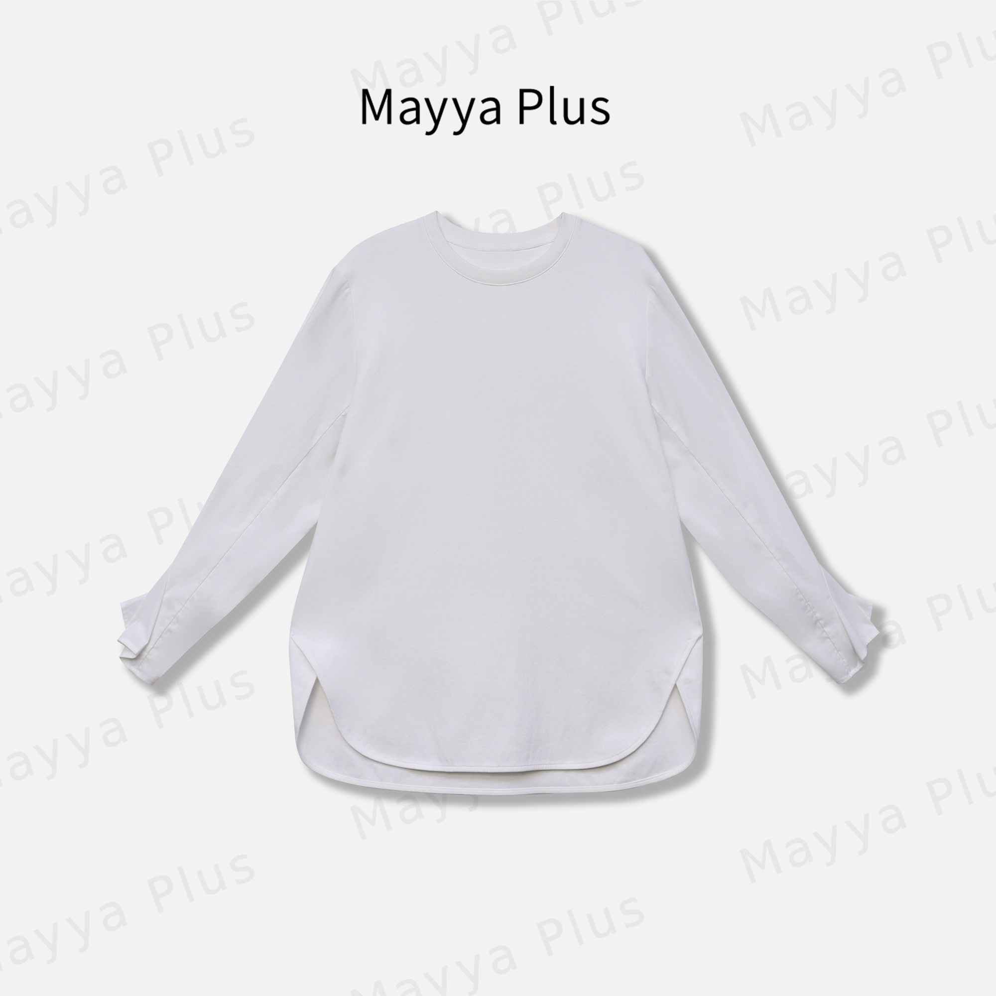 【午后慵懒】Mayya Plus麦芽定制轻奢气质显瘦百搭针织上衣32517079