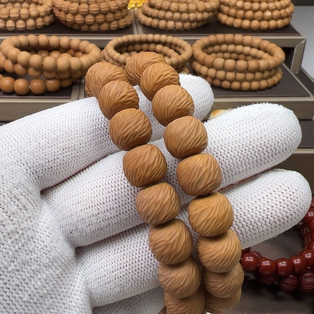 猴头核桃吊坠全品云锦