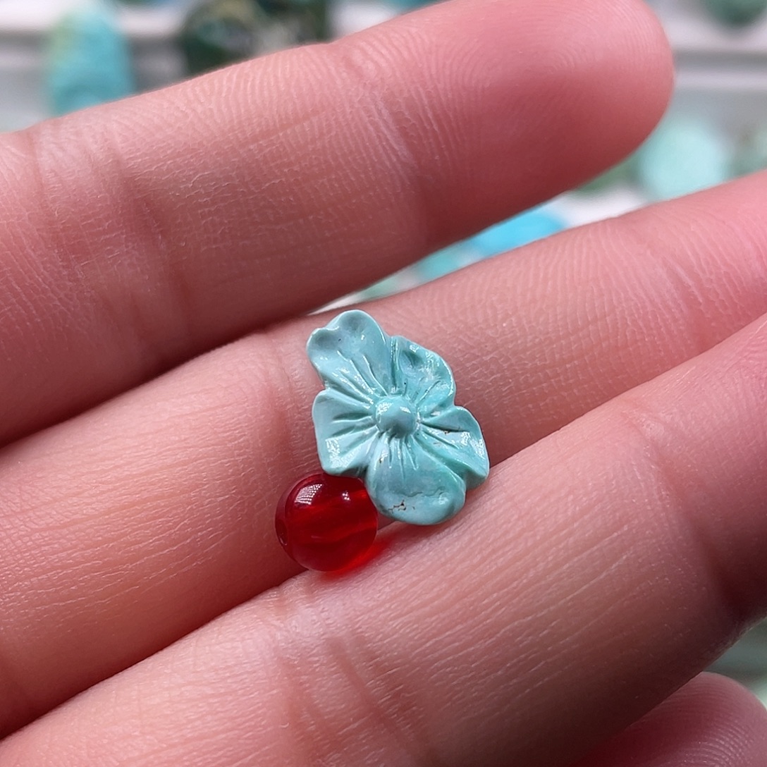 南红玛瑙未镶嵌颈饰