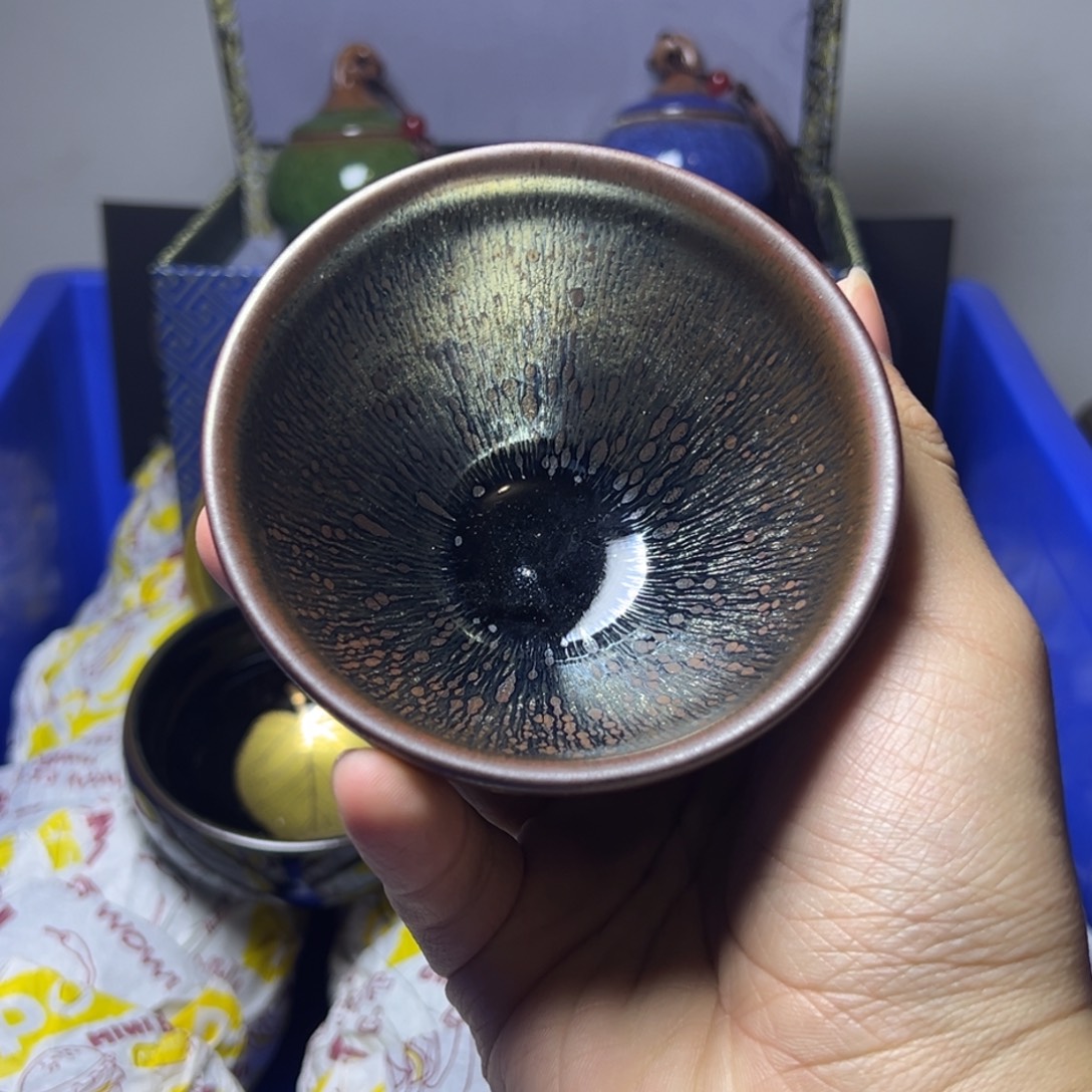 茶盏建阳建盏喝茶主人杯