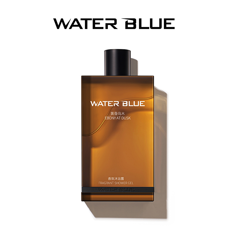 WATERBLUE香氛沐浴露黄昏乌木280ml清爽清洁