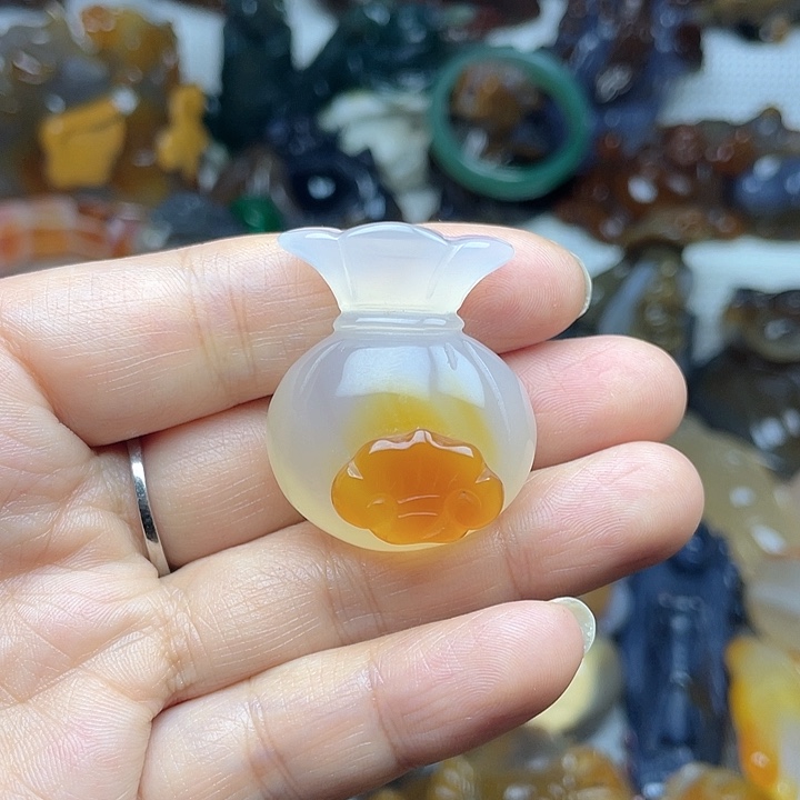 玛瑙/玉髓饰品未镶嵌