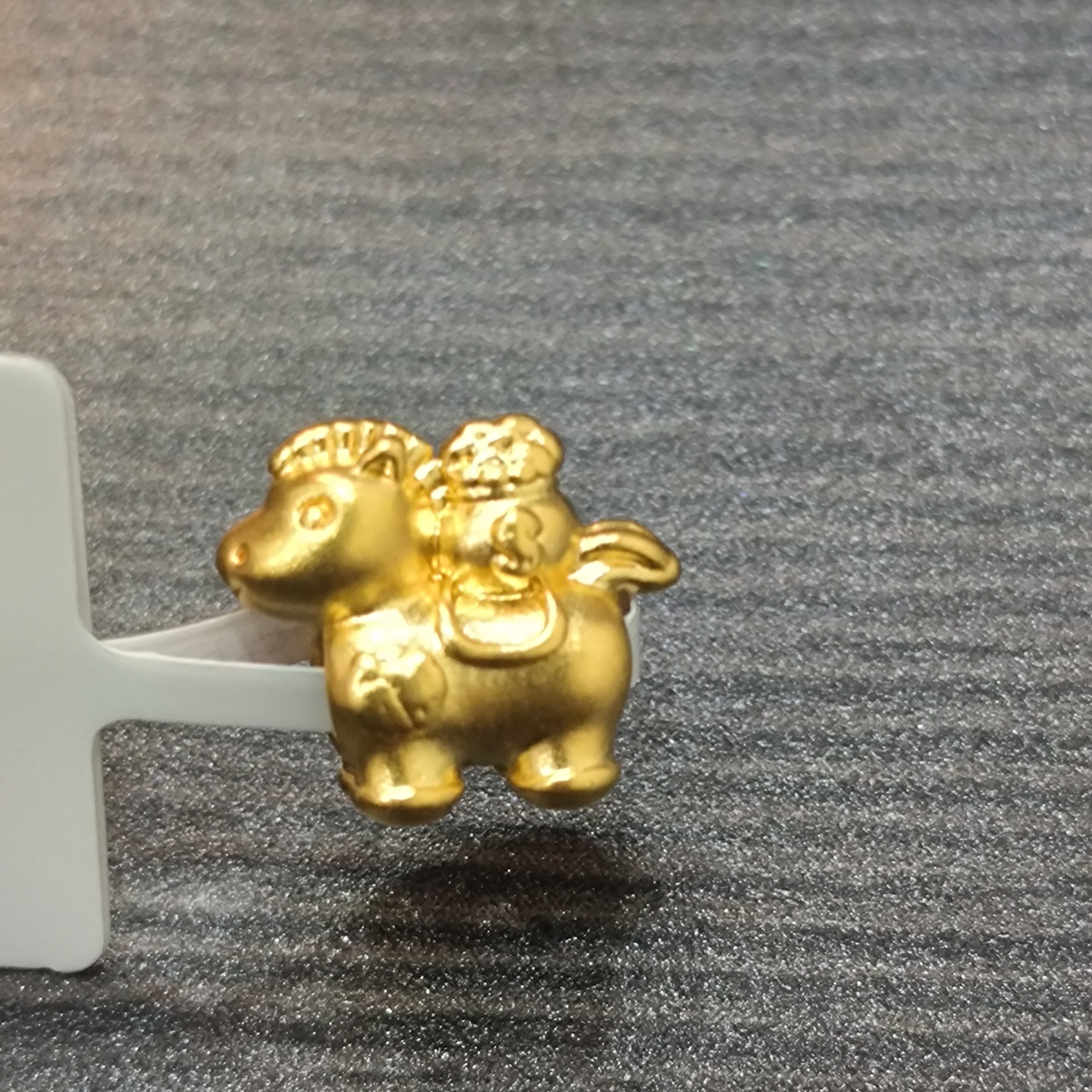 【莹莹专享】足金999 马上有钱 GP 0.2 纳金添福