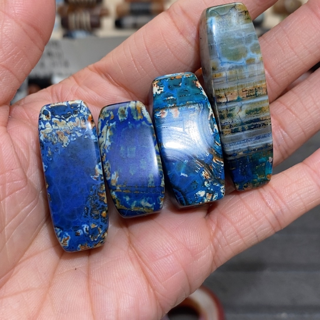 栖***迟玛瑙/玉髓合金手链微瑕不退换