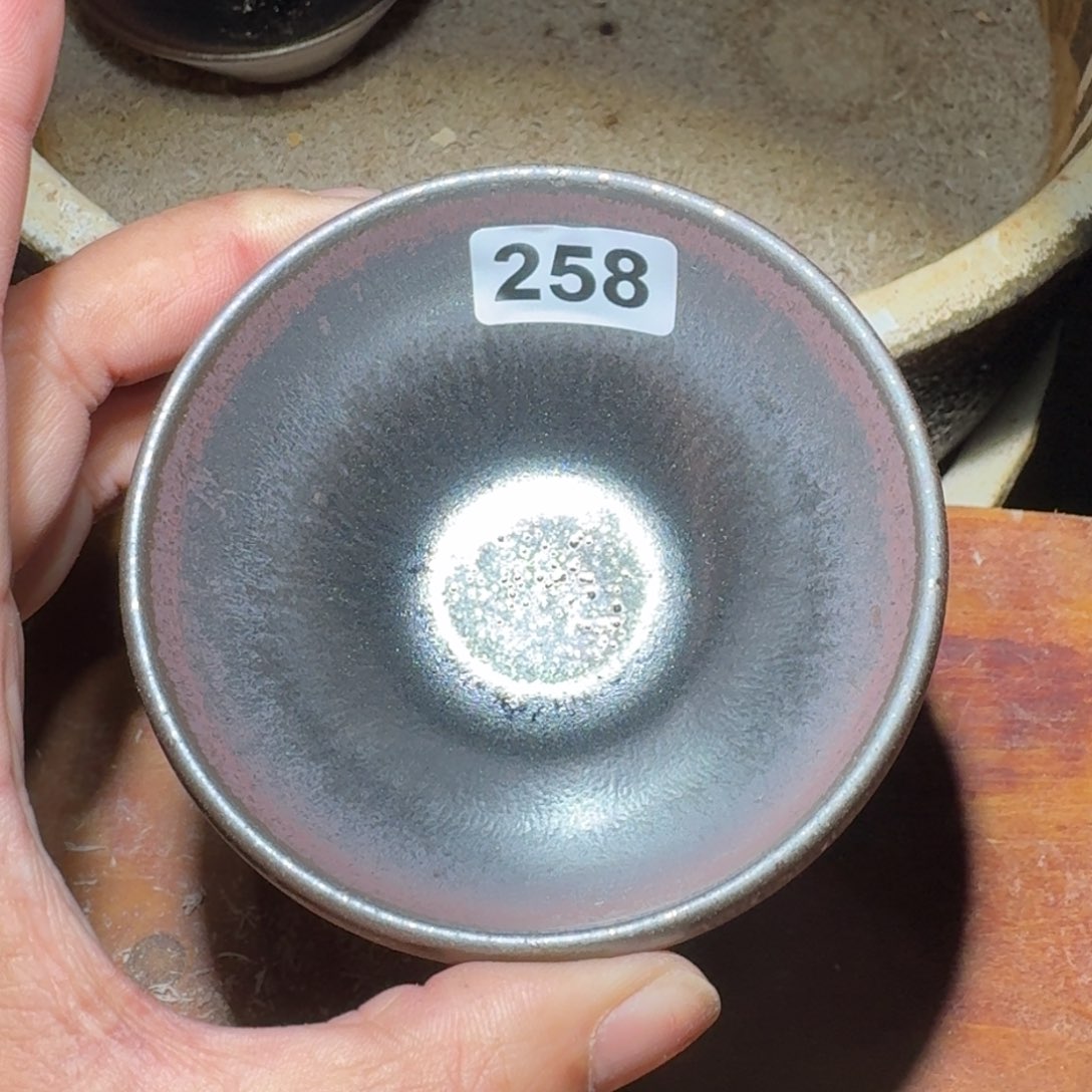 小雨茶盏，手工柴烧，