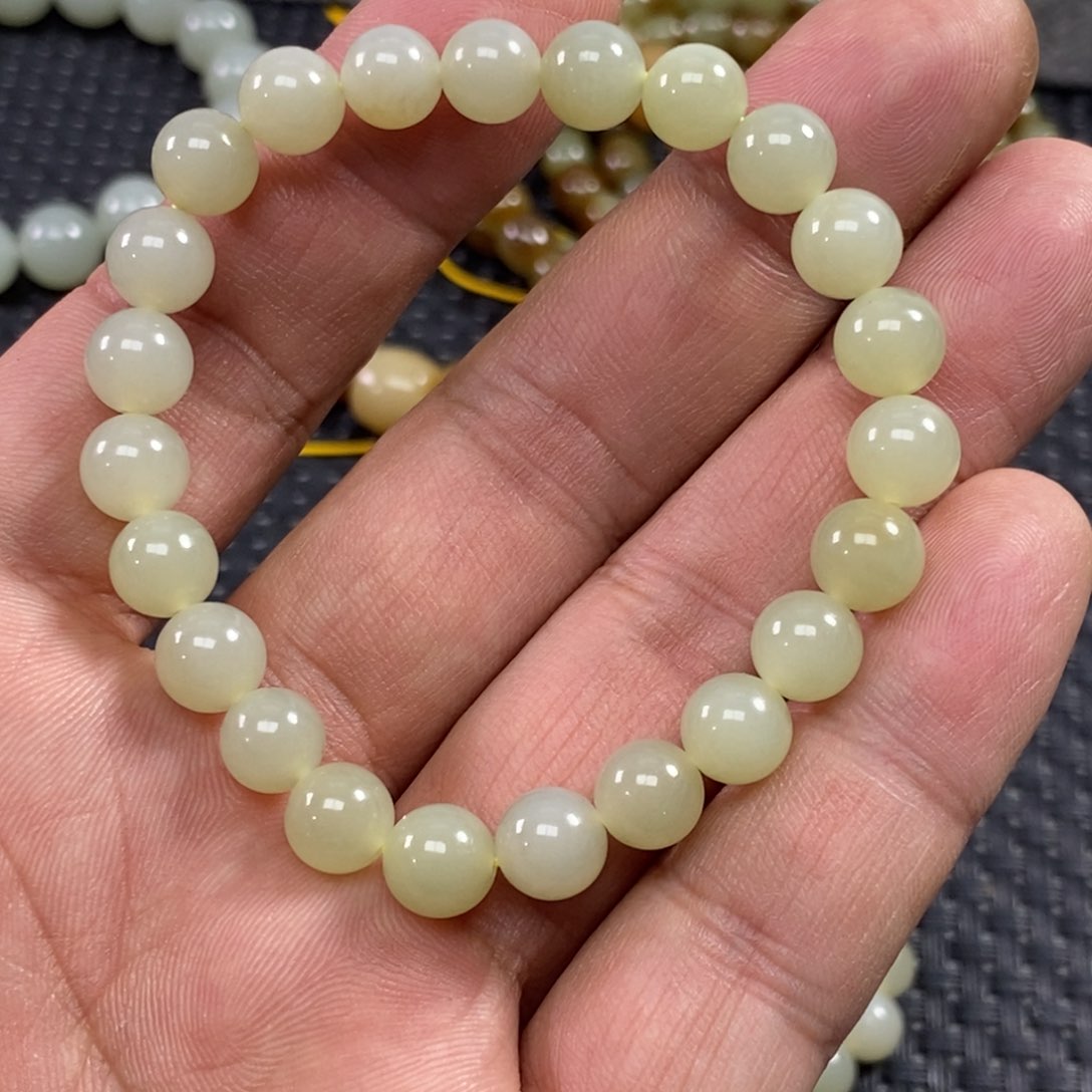 和田玉手链未镶嵌