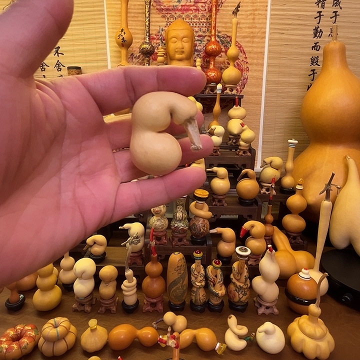 远***.灵韵葫芦精品手把件