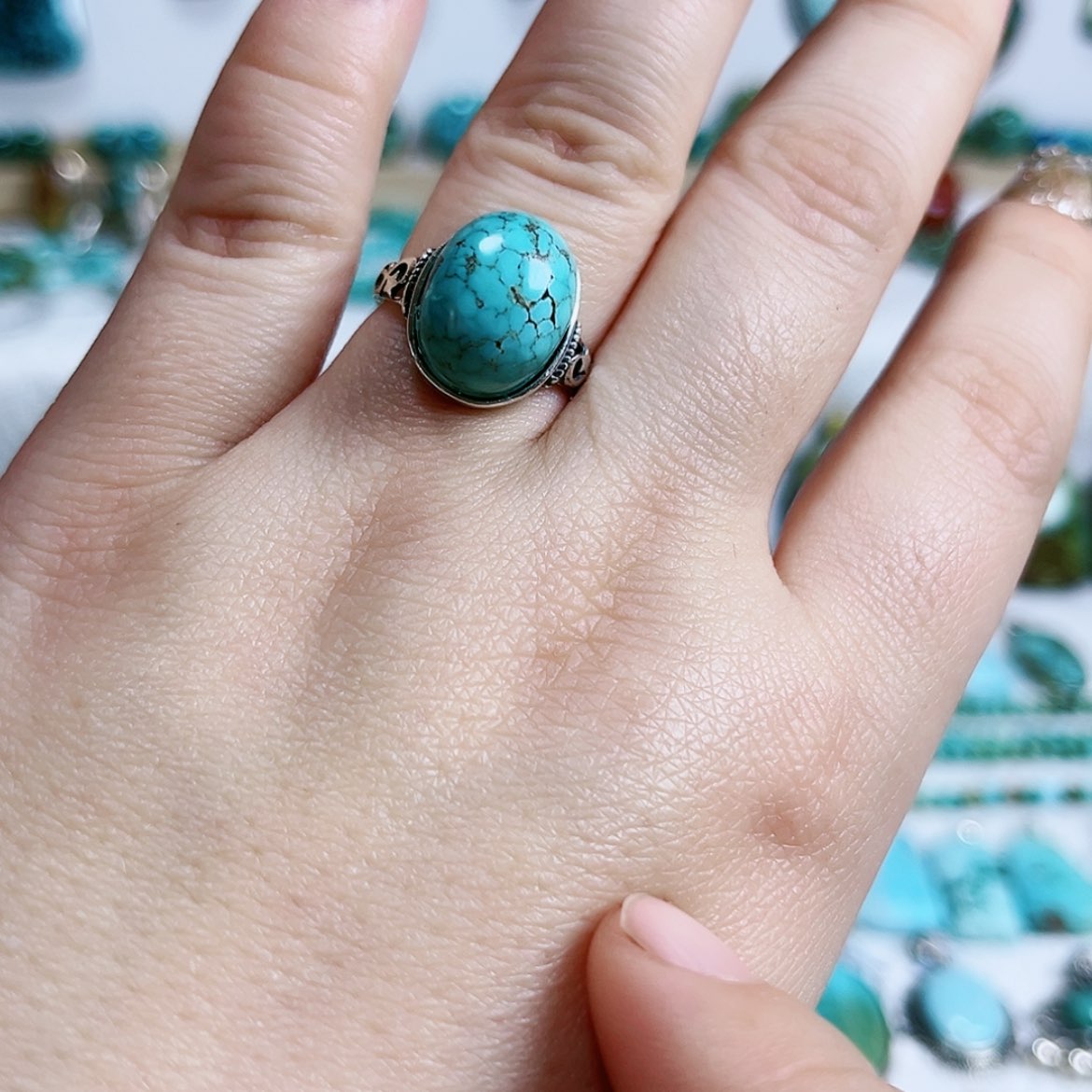 【闪购商品】绿松石珠宝奇石未镶嵌