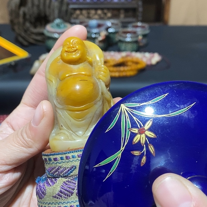 紫砂盖碗哈哈你是我的小可爱