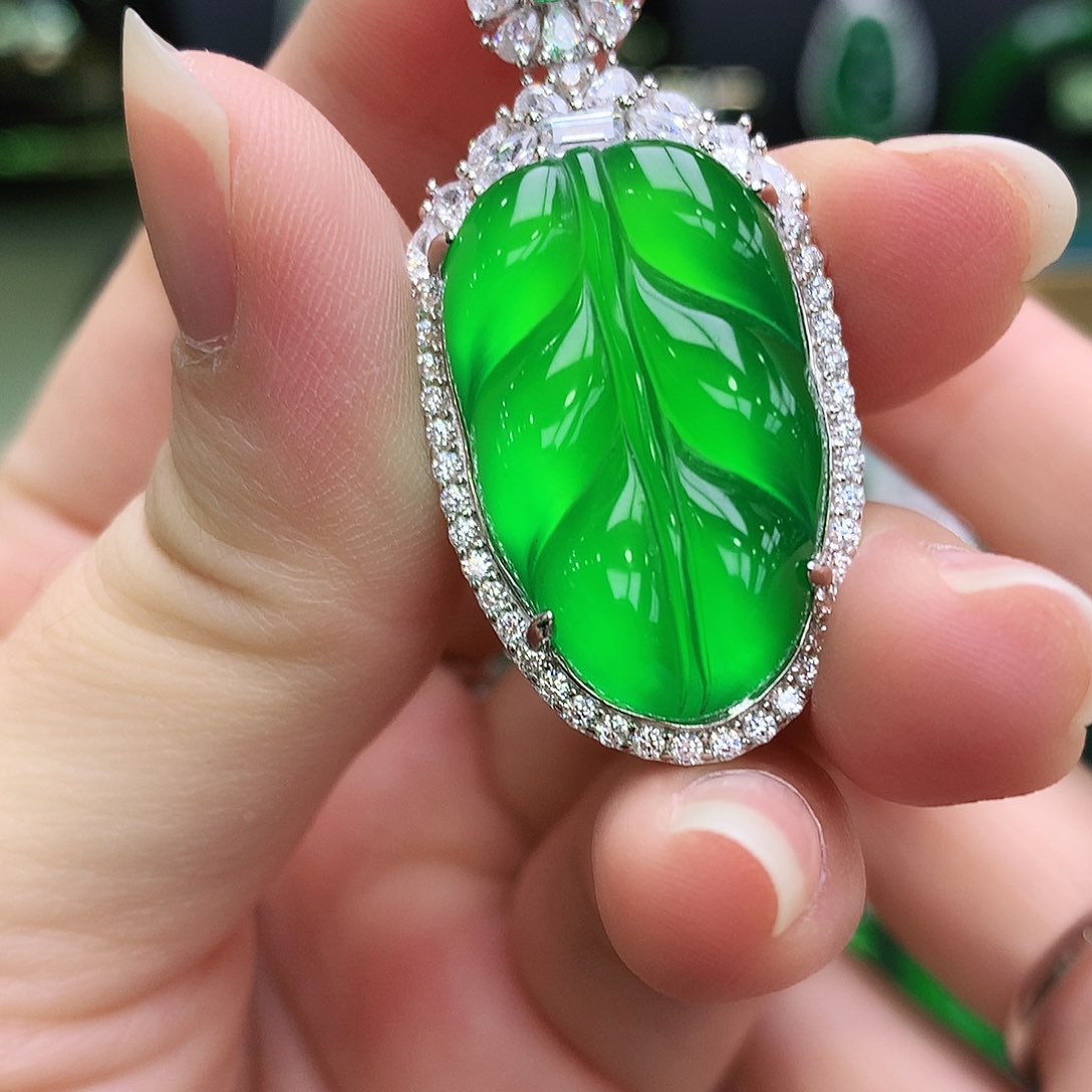 玛瑙/玉髓吊坠银S925镶嵌