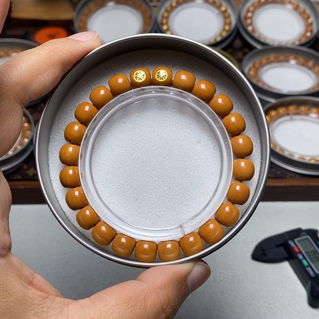 猴头核桃手串81号18k双标超小老型9左右