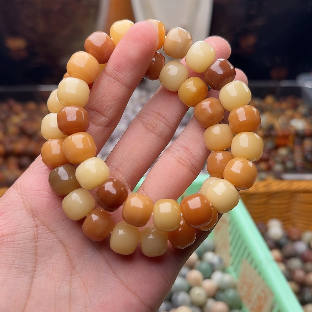 菩提根/象牙果吊坠一条菲料风化汉堡 12 成品