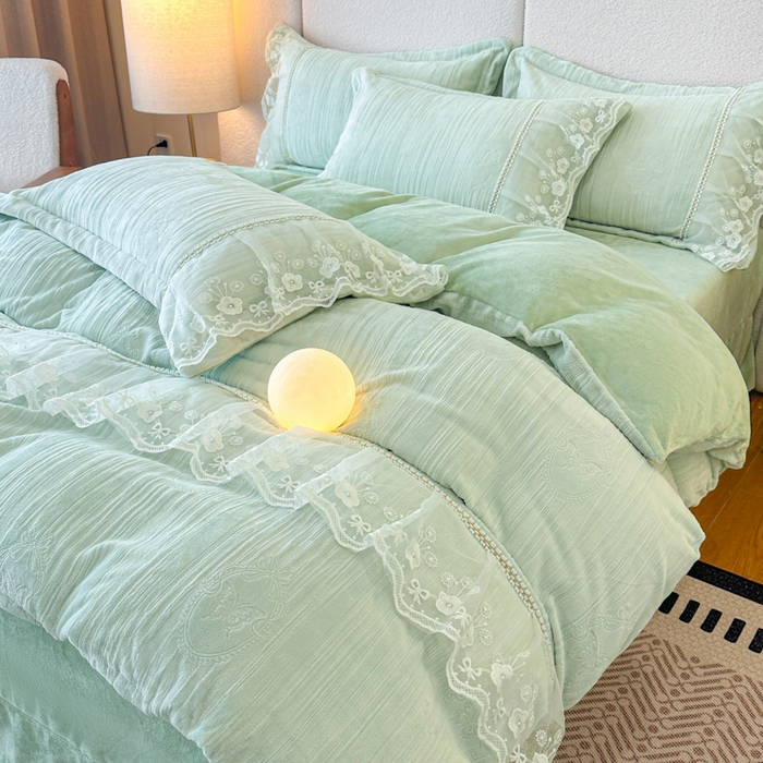 A新高品质家纺四件套库存尾货以直播间展示为准