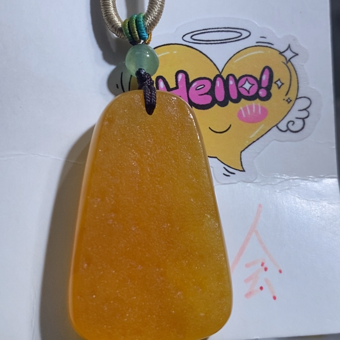 定制琥珀未镶嵌蜜蜡吊坠