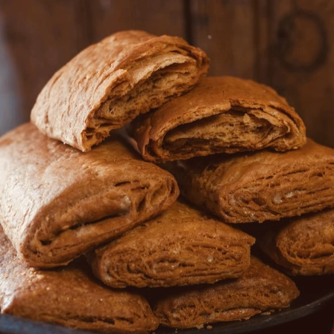 老窖传统脆饼三种口味，切记（开水泡5分钟）不建议干吃偏硬