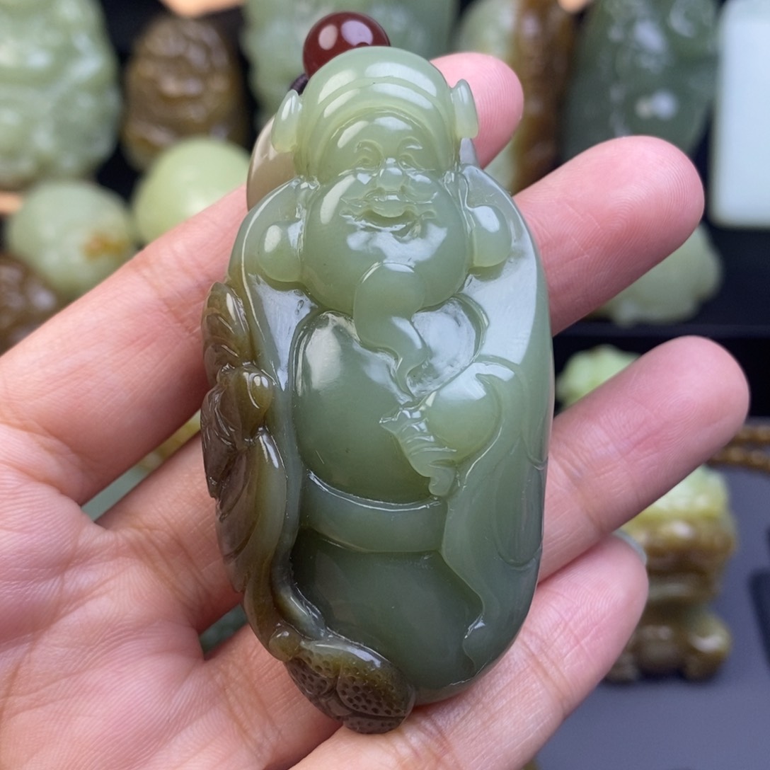 和田玉把件未镶嵌