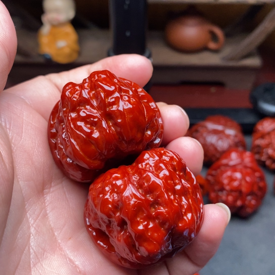 吊坠文玩核桃盛****头38蛤蟆头