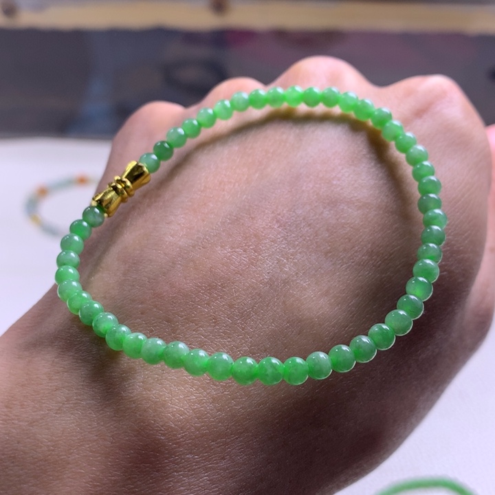 定制翡翠未镶嵌缅甸翡翠a货卡3.8