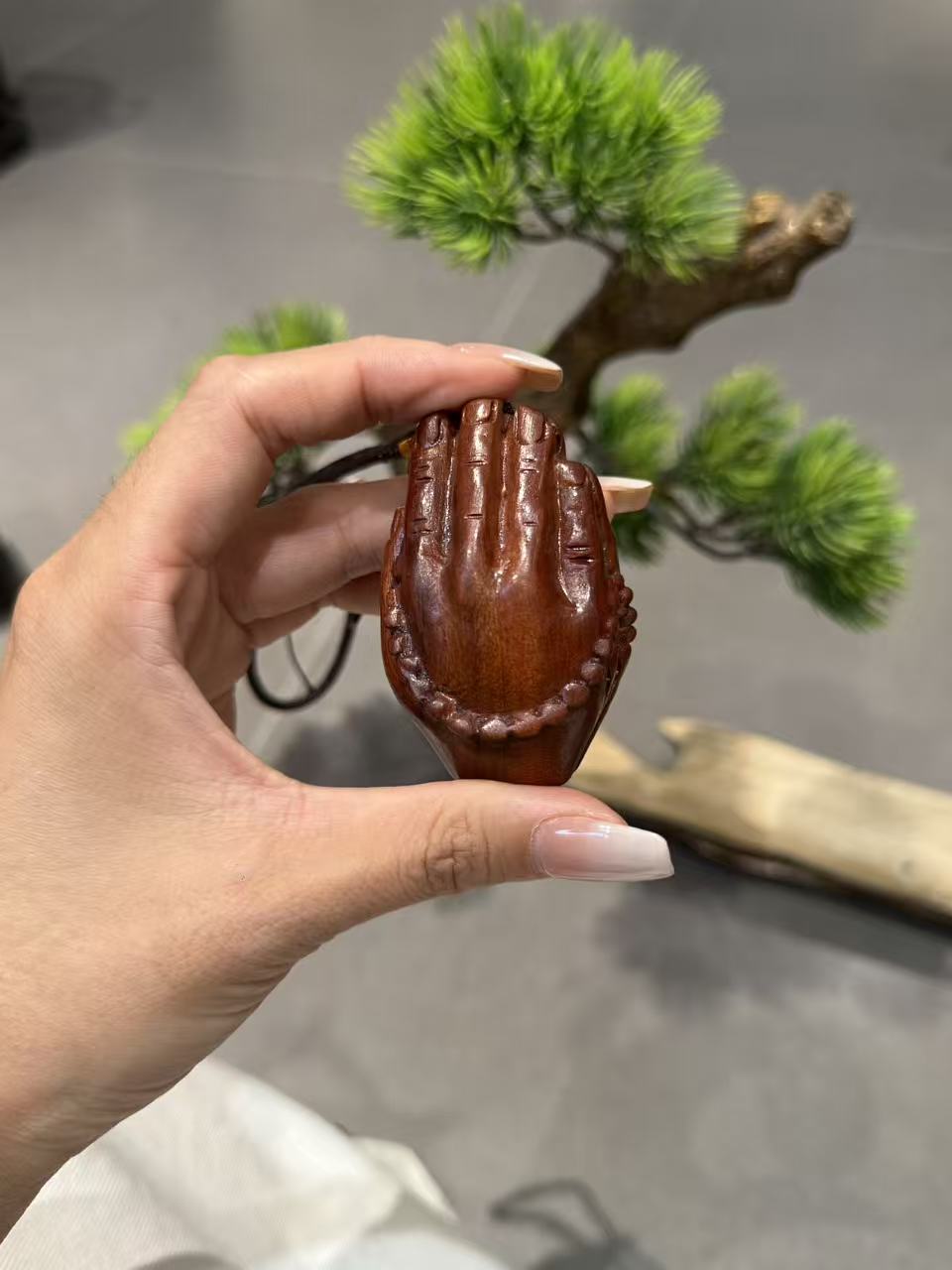 太行佛手手把件饰品居家茶宠工艺摆件