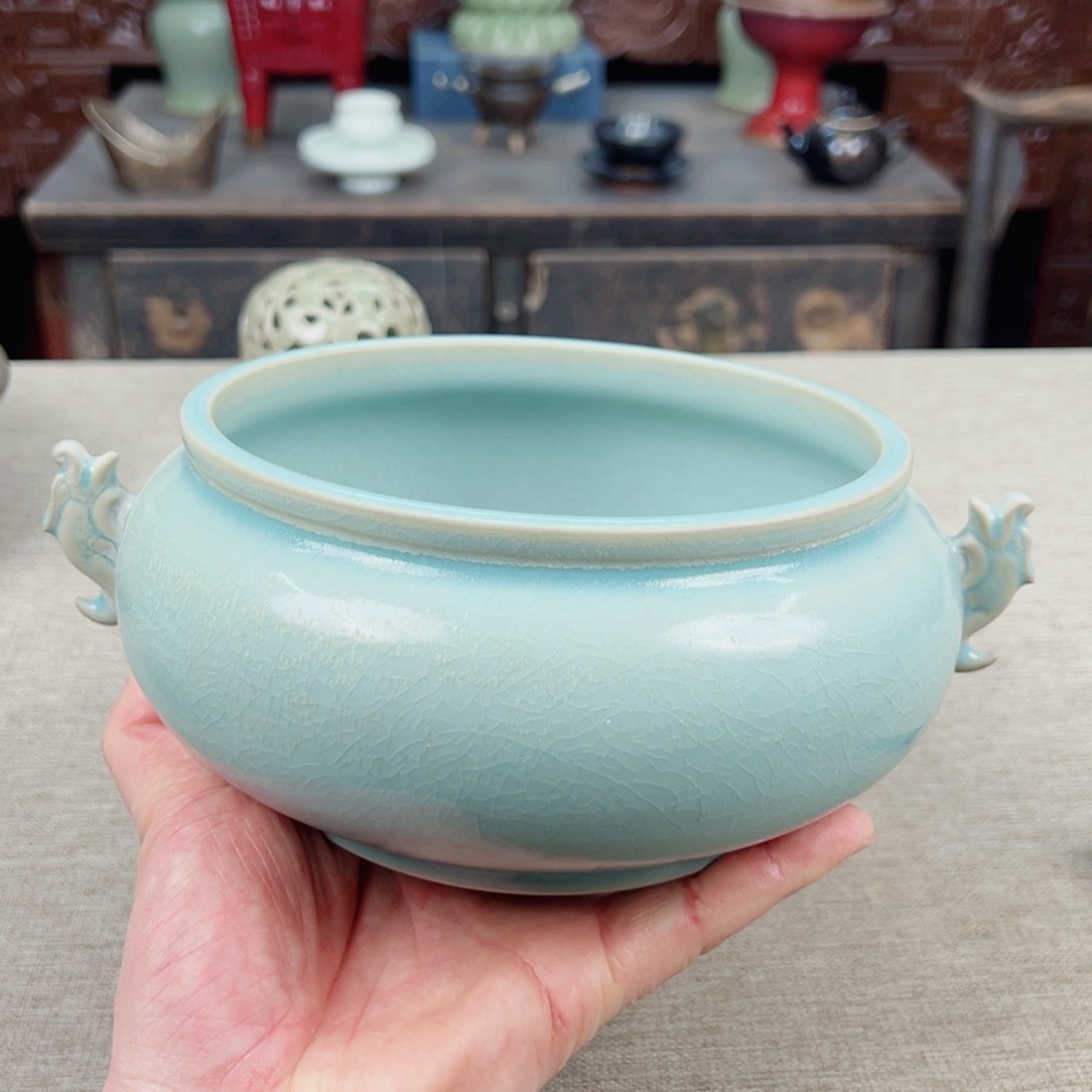 瓷片正能量陶瓷艺术品
