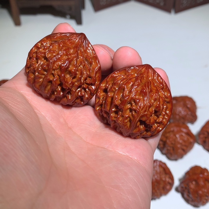 文玩核桃把件龙门涧40.18