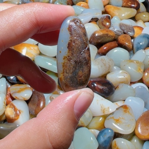 和田玉（糖玉）未镶嵌颈饰12.3克