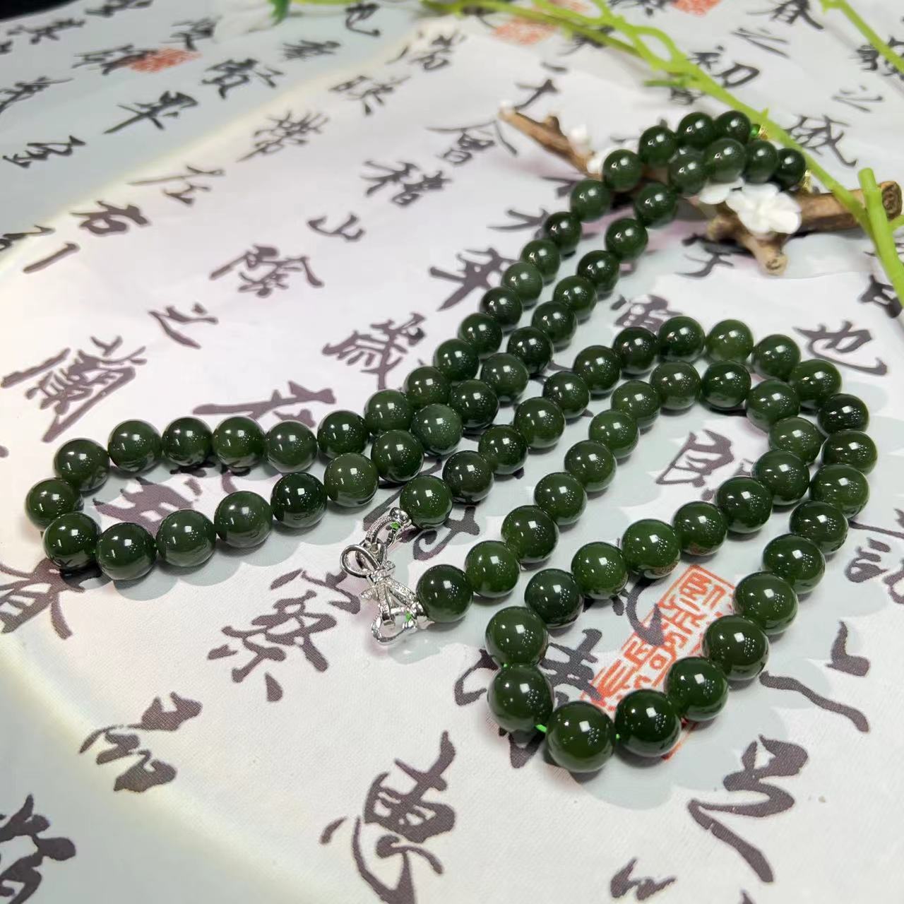 和田玉妈妈链项链多样性发其一1080204