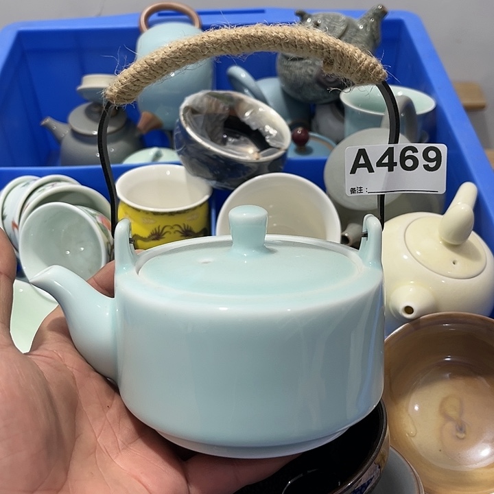 茶具默认微瑕瓷器、茶具、壶、摆件，介意勿拍 
