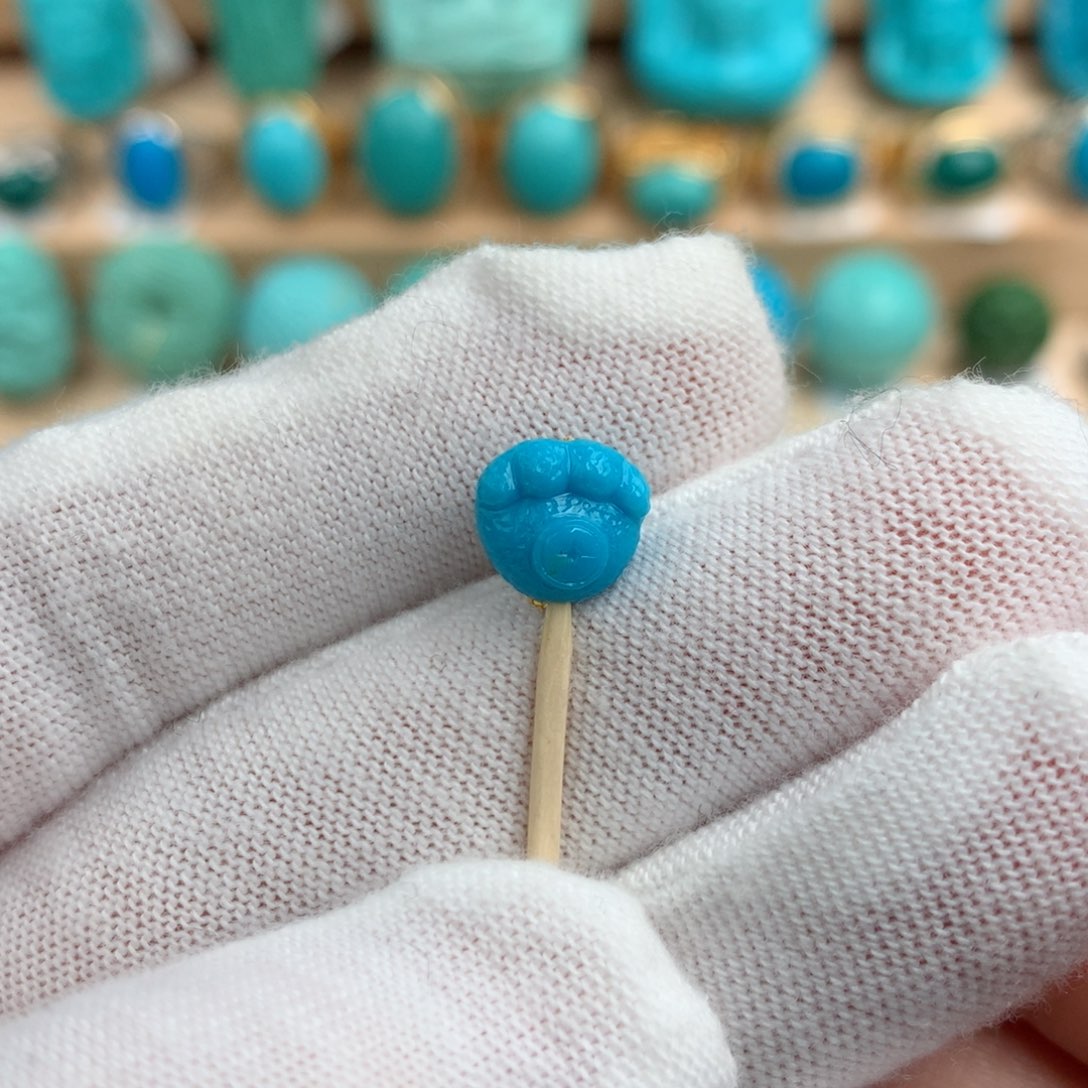 绿松石配饰未镶嵌