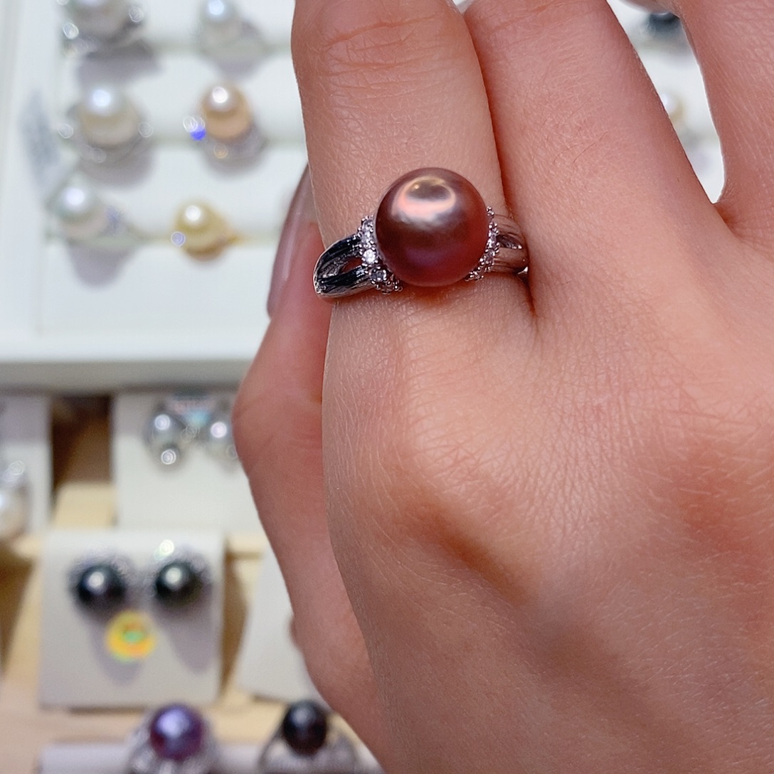 淡水珍珠未镶嵌戒指