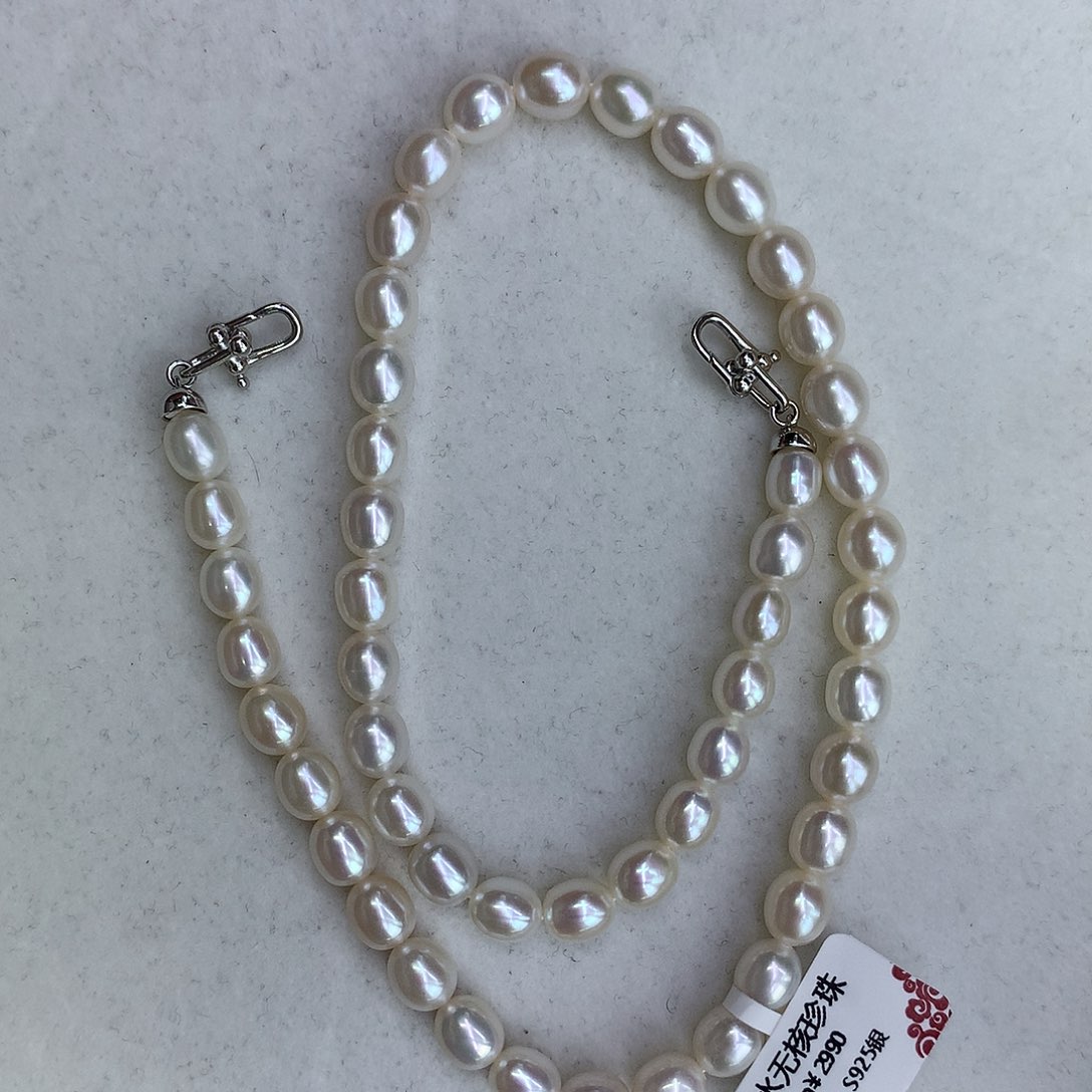 淡水珍珠未镶嵌颈饰6-7