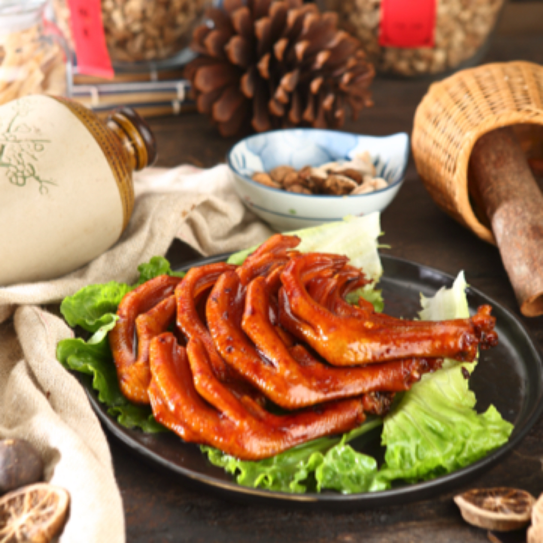 吴震懋门店同款/鲜卤｜招牌古法卤鸭掌500g