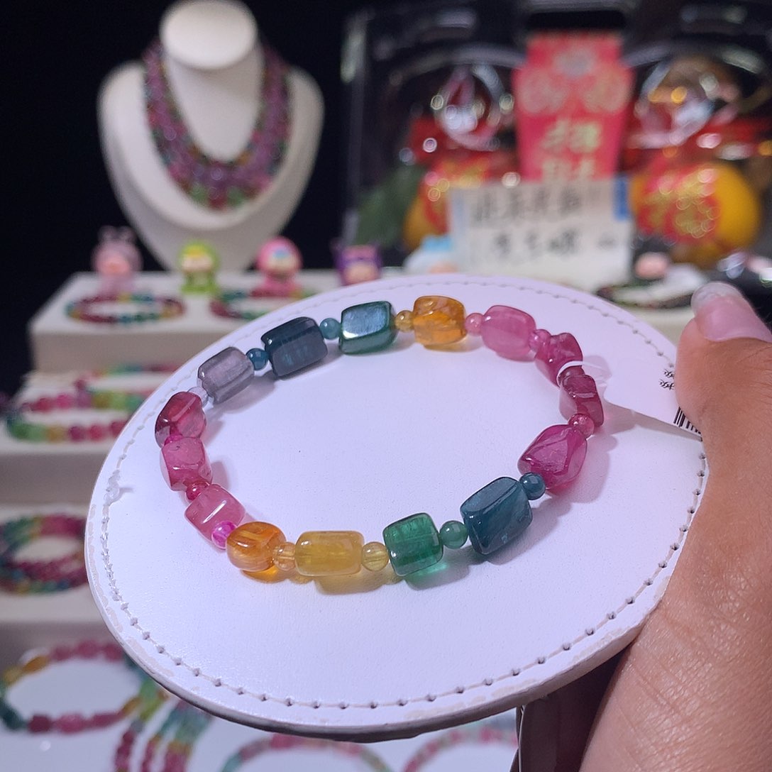 碧玺手链未镶嵌碧玺