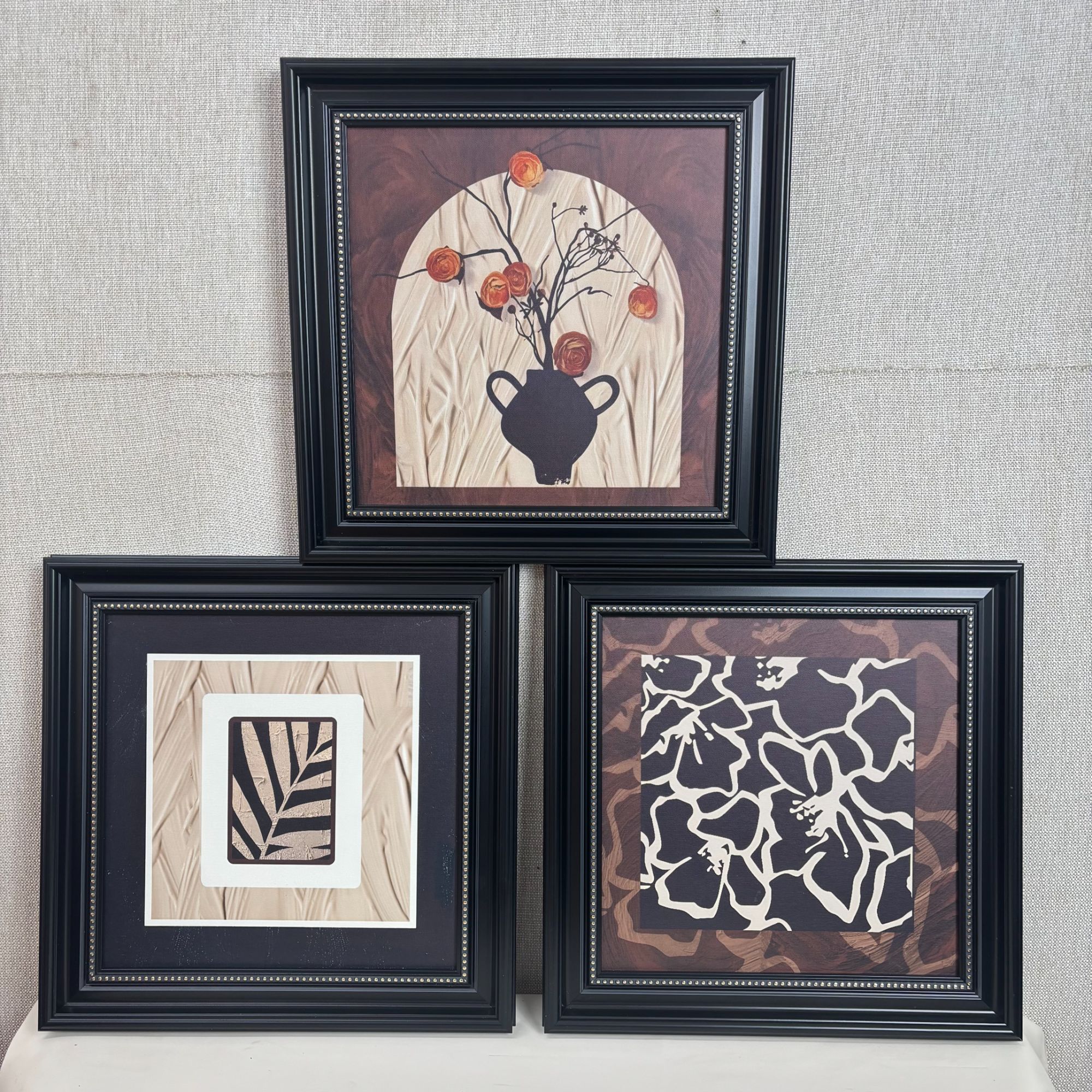 美式复古客厅装饰画高级感沙发客厅背景墙挂画高级复古风082