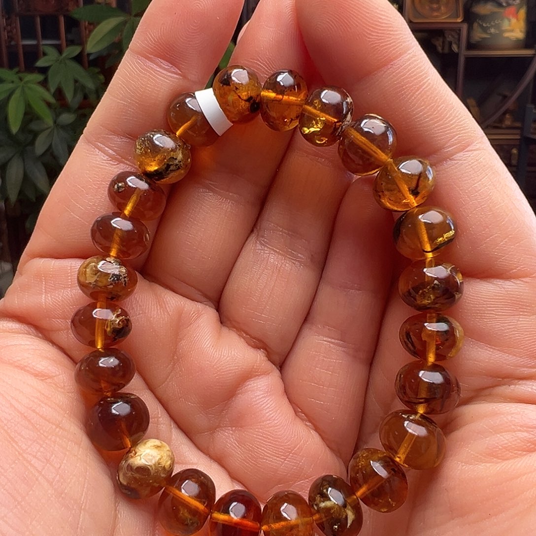 琥珀未镶嵌裸石抚顺琥珀10710十