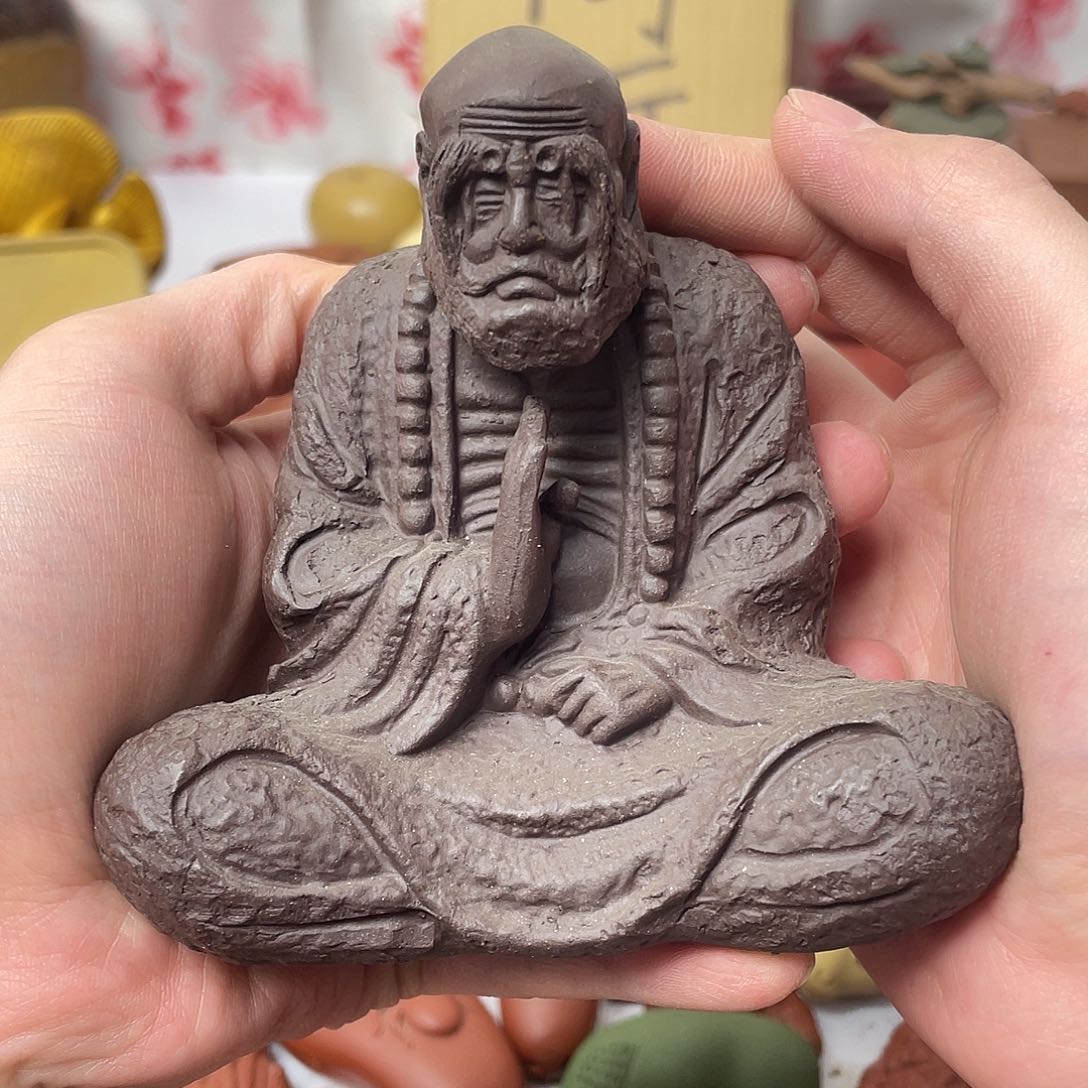 紫砂茶宠紫砂瑕疵
