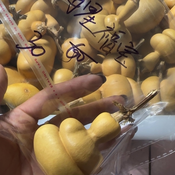 小***宝葫芦手把件葫芦钱袋子