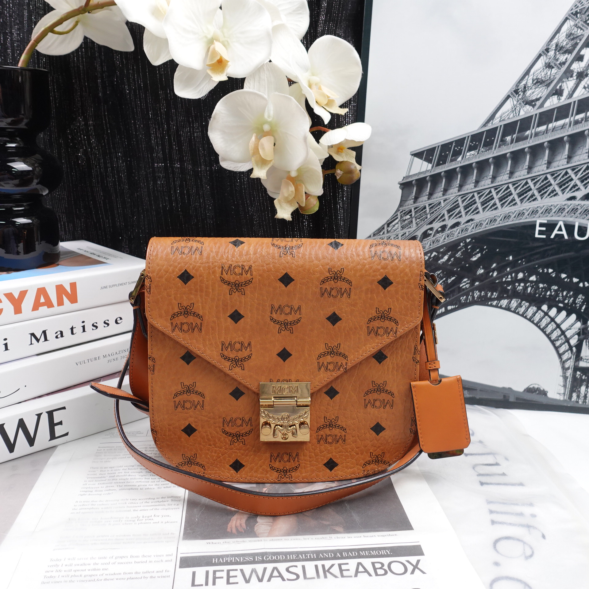 95新 MCM 单肩包/T10239398