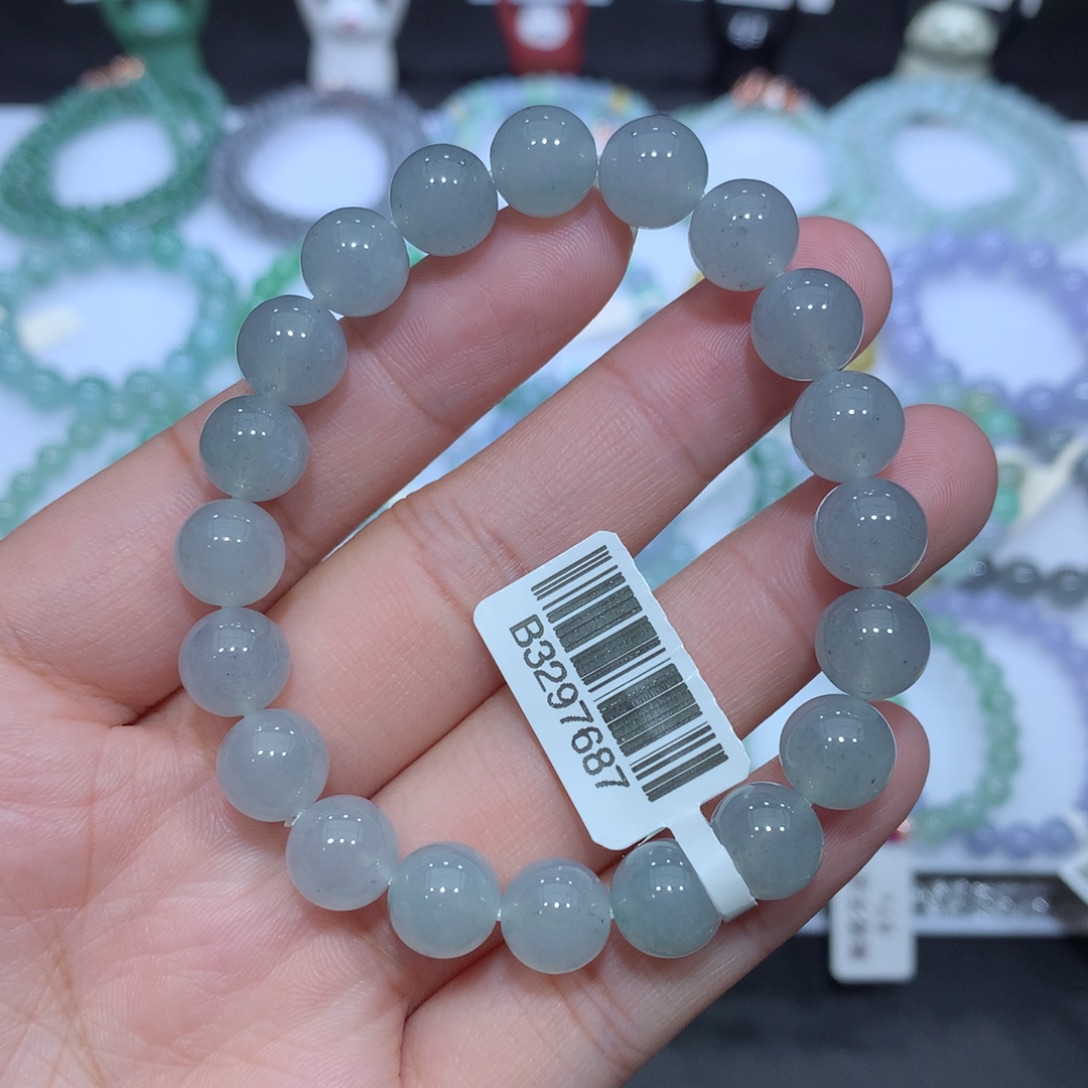 翡翠未镶嵌手串天然