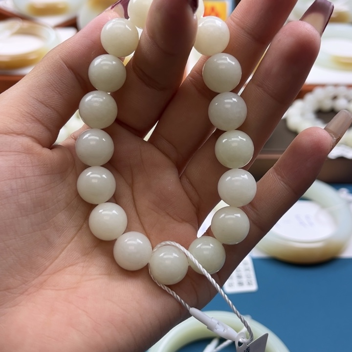 和田玉手串未镶嵌H****✨