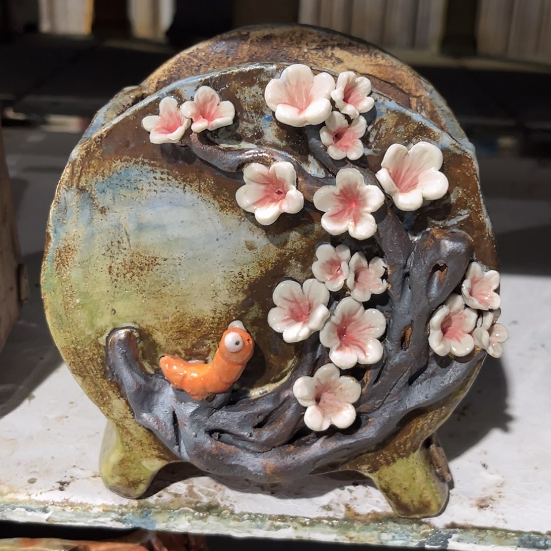 8 号陶然花器多肉植物手工花盆 